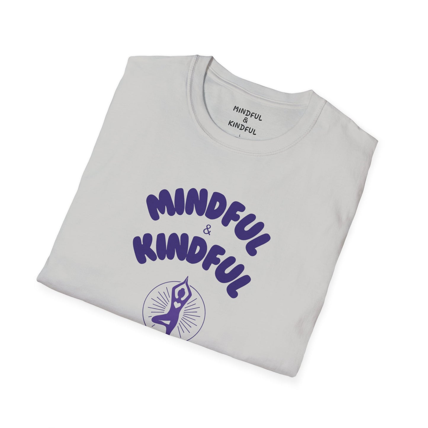 Mindful & Kindful Yoga-Inspired T-Shirt — The Wellness Corrective Tee