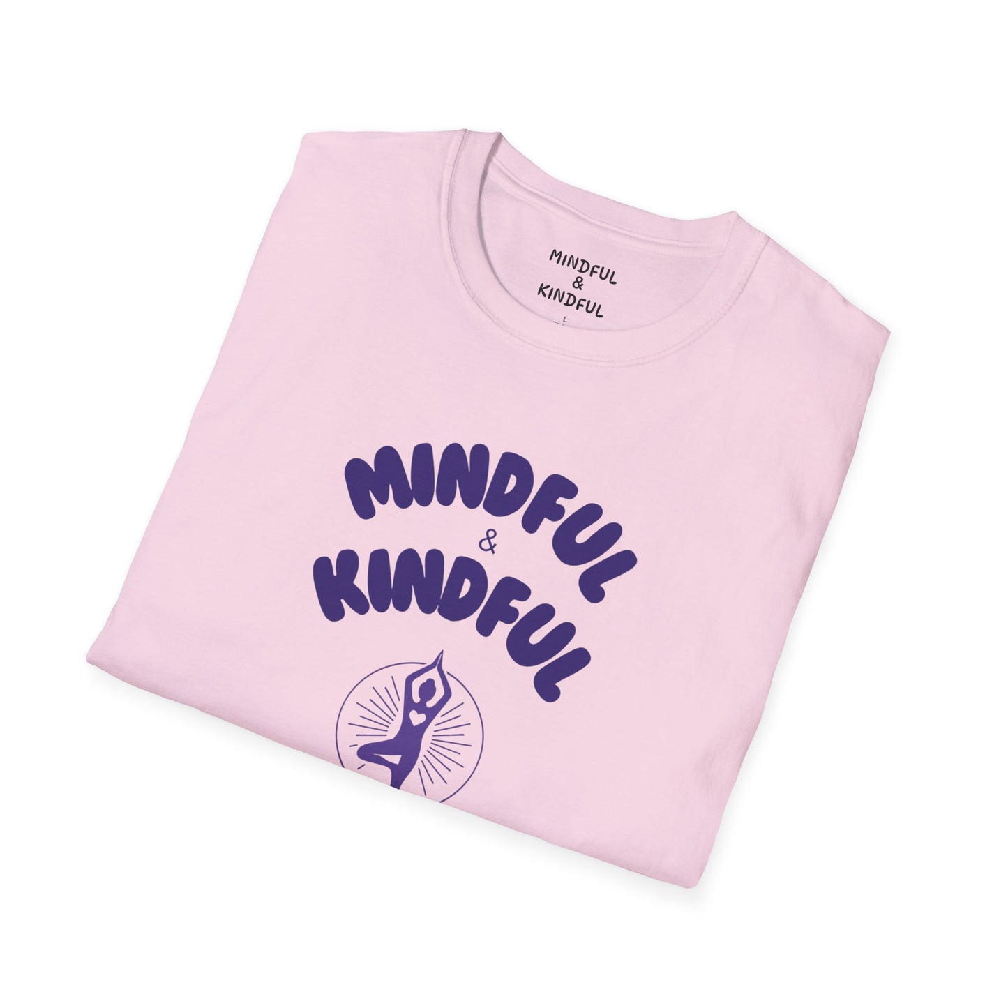 Mindful & Kindful Yoga-Inspired T-Shirt — The Wellness Corrective Tee