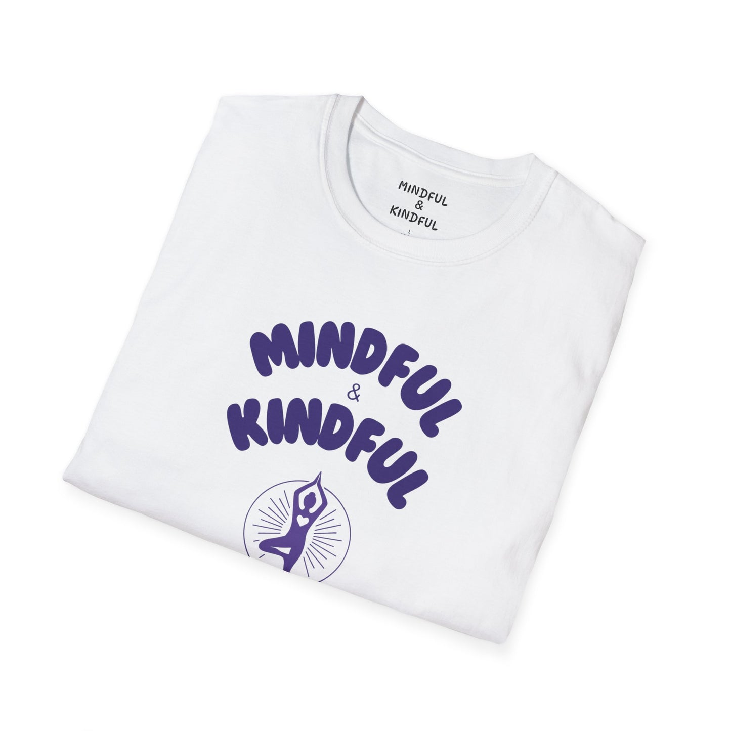 Mindful & Kindful Yoga-Inspired T-Shirt — The Wellness Corrective Tee