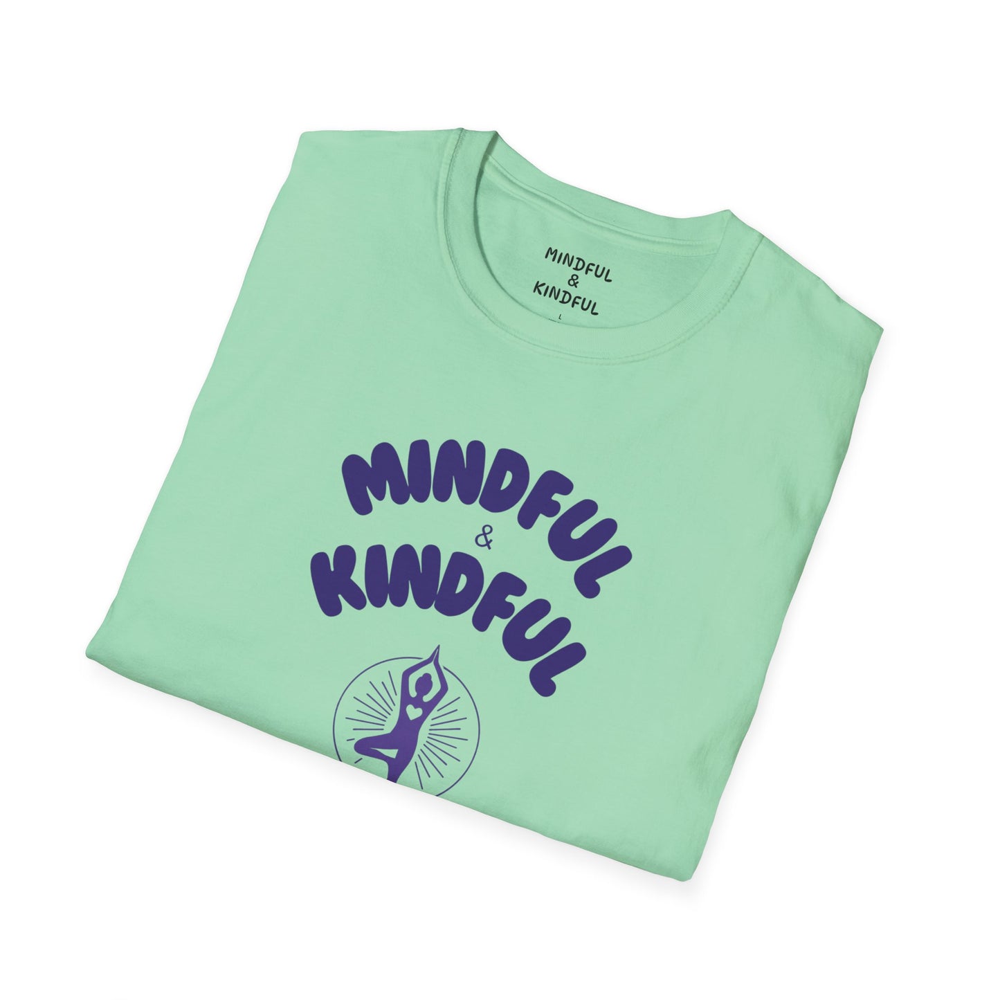 Mindful & Kindful Yoga-Inspired T-Shirt — The Wellness Corrective Tee
