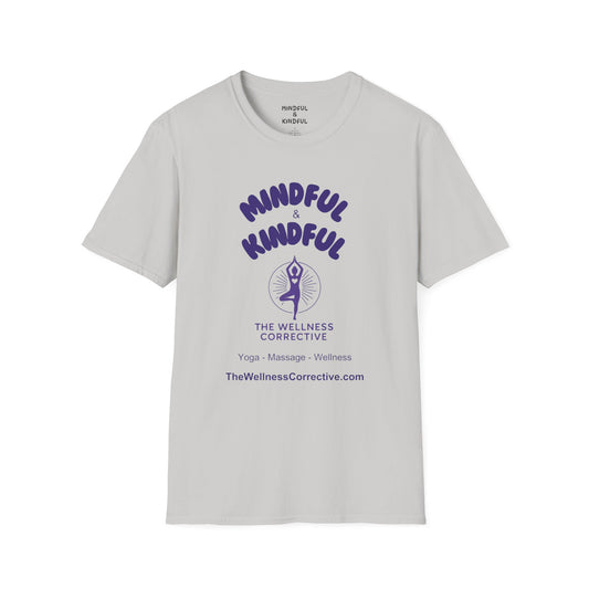 Mindful & Kindful Yoga-Inspired T-Shirt — The Wellness Corrective Tee